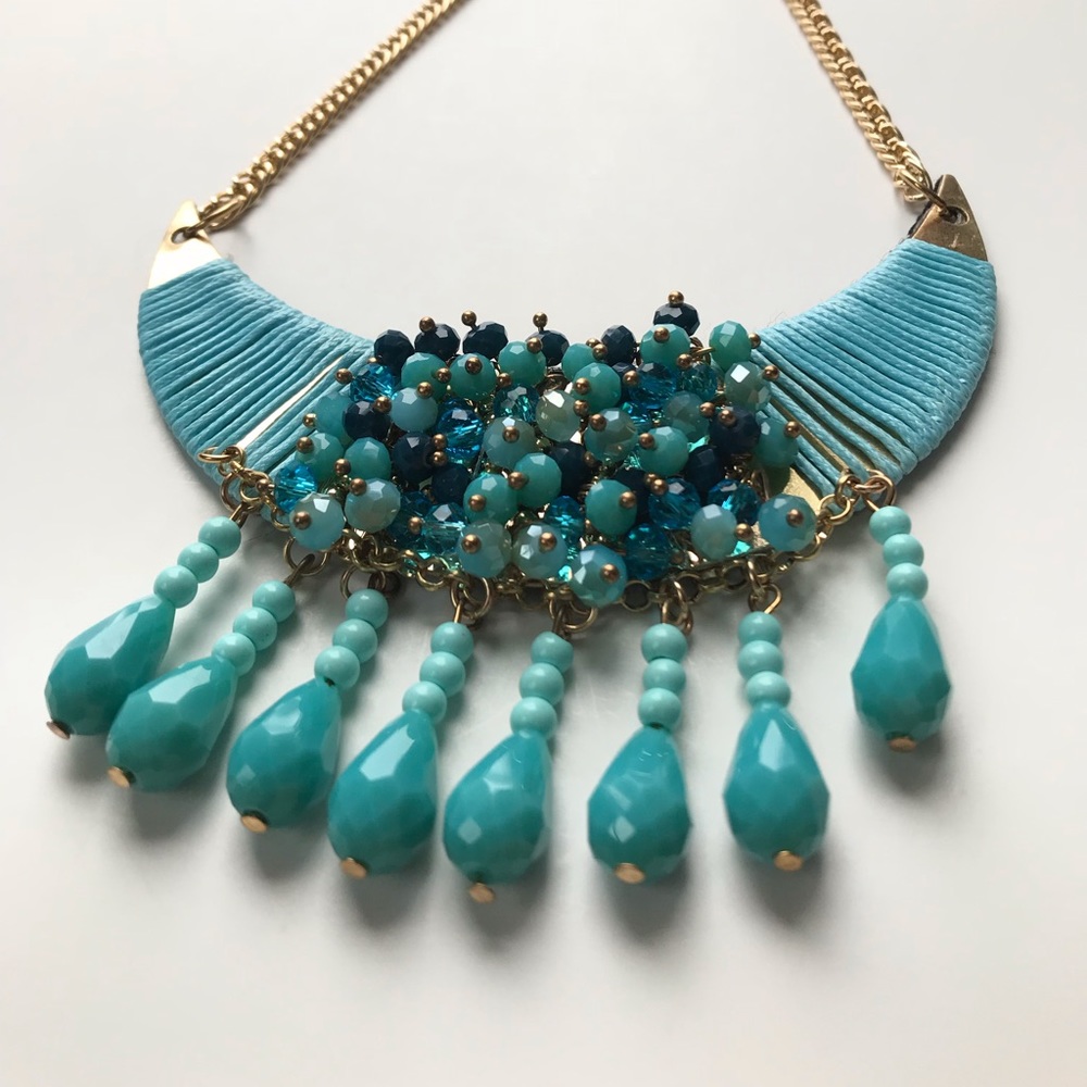 ⭐️ HOST PICK ⭐️ Robins egg blue necklace - Picture 5 of 8